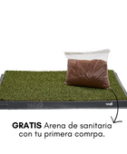 TAPETE SANITARIO + ARENA ECOLÓGICA + GUÍA DE ENTRENAMIENTO